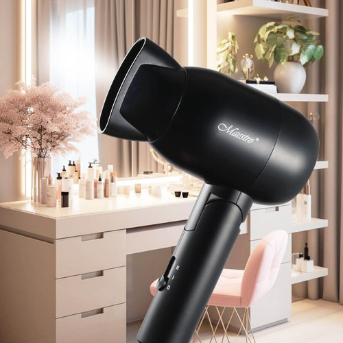 Feel Maestro 1500W Compact Travel Hair Dryer MR-200