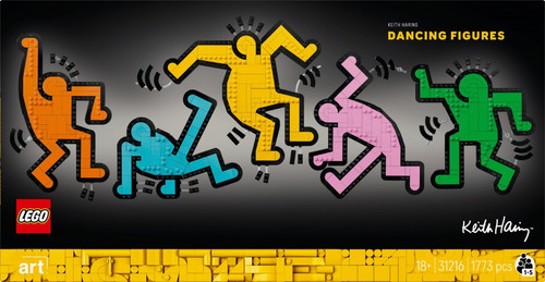 LEGO Art Keith Haring - Dancing Figures 18+