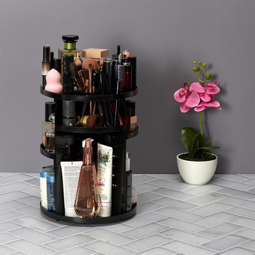 Cosmetics Organizer, black