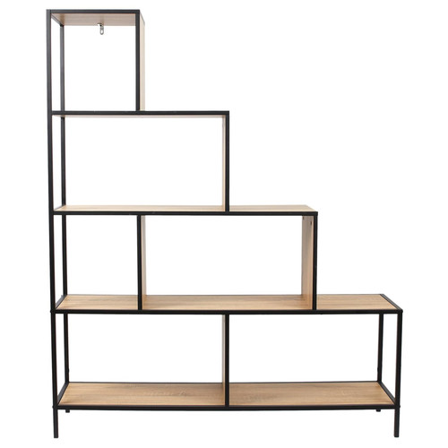 Shelving Unit Edison, natural/black