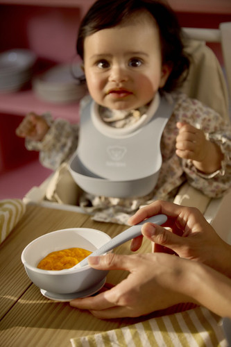 BABYBJORN Dinnerware Set, 8 pcs - Light Grey
