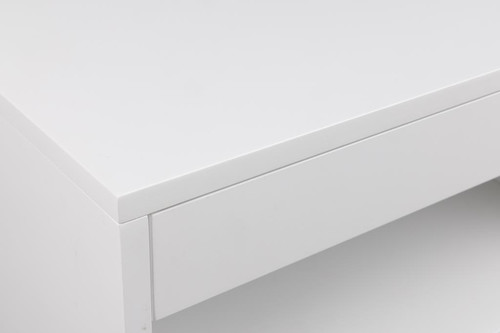 Wall-mounted Bedside Table Cholet, white