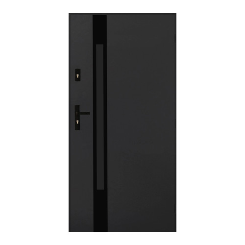 External Door Pantor Etna Black 90, right, anthracite