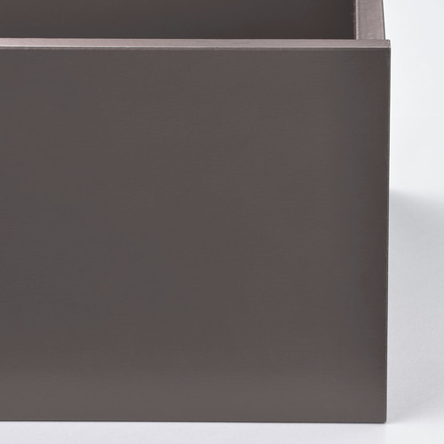 KOMPLEMENT Drawer, dark grey, 75x35 cm