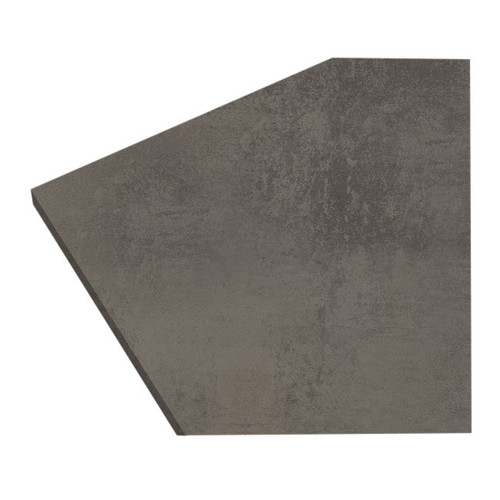 GoodHome Kitchen Worktop Kala 3.8 cm, cement-like