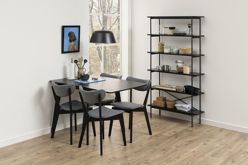 Dining Chair Roxby, grey/black