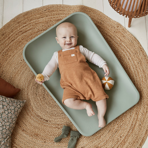 LEANDER - MATTY™ Changing mat, sage green