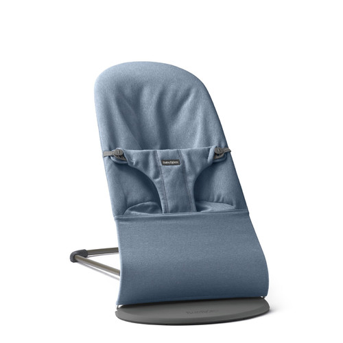 BABYBJÖRN Bouncer BLISS Woven - Mélange, Blue