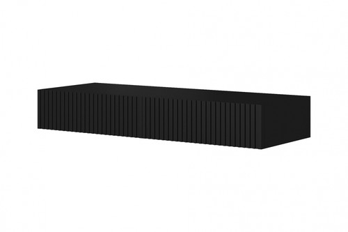 Wall-mounted Console Table Dresser Nicole, black/matt black