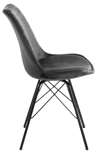Upholstered Dining Chair Ranja, dark grey