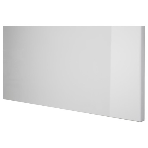 SELSVIKEN Door, high-gloss light grey, 60x64 cm