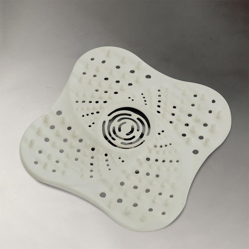 Silicone Drain Strainer, white