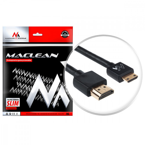 MacLean Cable HDMI-miniHDMI SLIM 1m MCTV-711