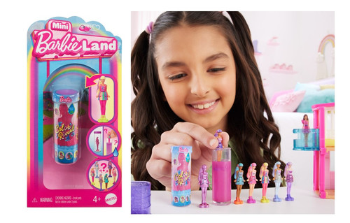Barbie Mini Barbieland Color Reveal Doll 1.5" 1pc, assorted, HYF28 4+