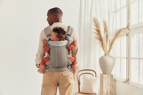 BABYBJORN Baby Carrier Harmony 3D Mesh, Grey beige, 0-3y