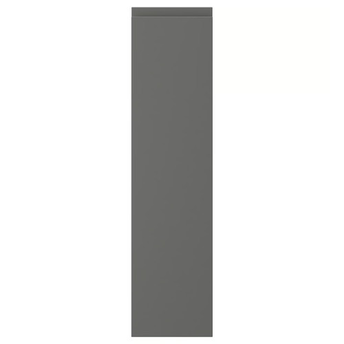 VOXTORP Door, dark grey, 20x80 cm
