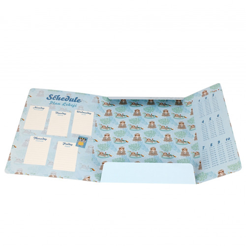 Document File Folder with Elastic Band A4 1pc Koala, assorted patterns