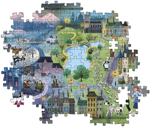Clementoni Jigsaw Puzzle Story Maps 101 1000pcs 3+
