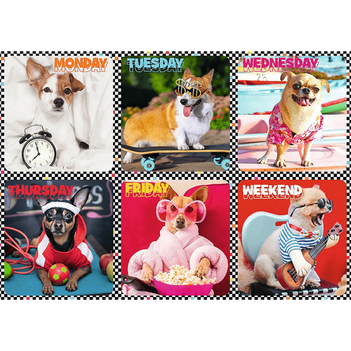Trefl Children's Puzzle Happy Dogs 200pcs 7+