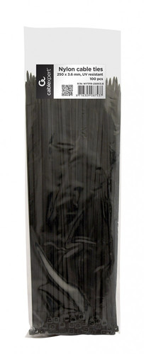 Gembird Nylon Cable Ties 25cm/3.6mm UV 100pcs