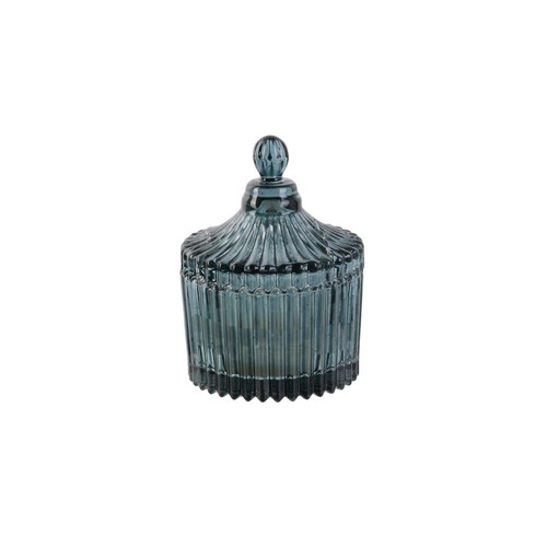 Decorative Candle in Glass, green