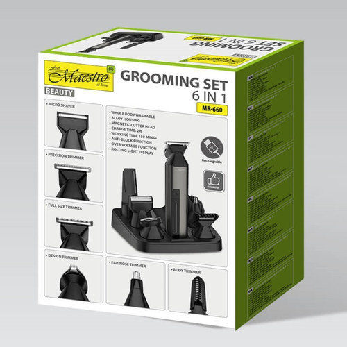 Feel Maestro 6-in-1 Grooming Set MR-660
