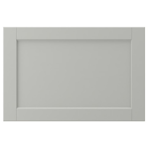 LERHYTTAN Drawer front, light grey, 60x40 cm
