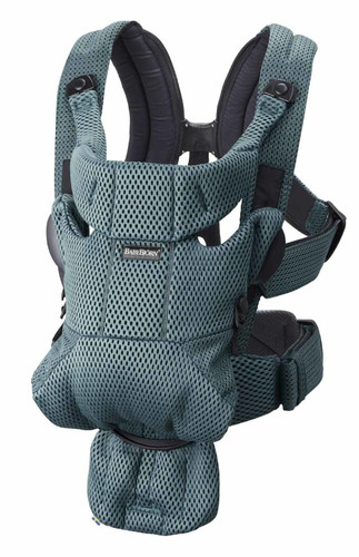 BABYBJÖRN Baby Carrier Move - Sage green, 3D Mesh, 0-15m