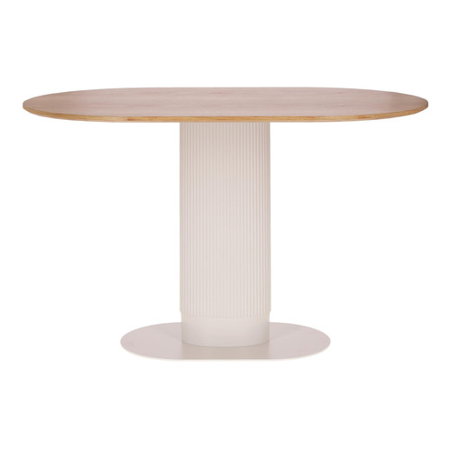 Dining Table Maxim, oak veneer/white