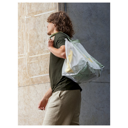 DAJLIEN Carrier bag, white, 50x36x39 cm/40 l