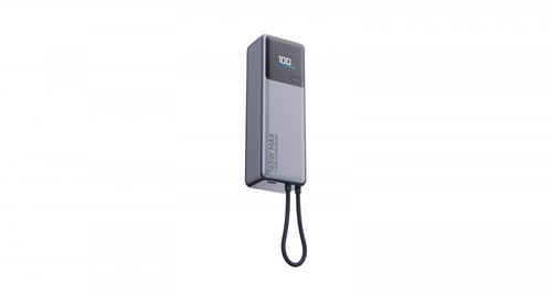 Xiaomi 165W Power Bank 10000mAh Integrated Cable, grey