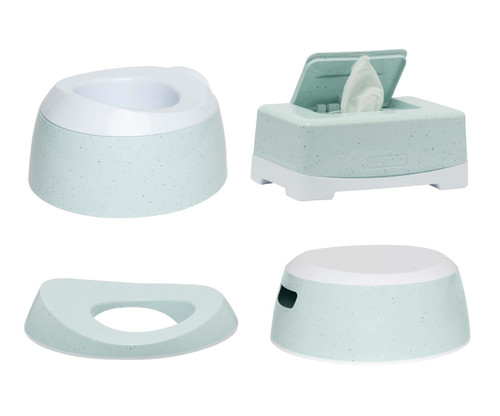 Luma Toilet Seat Speckles Mint