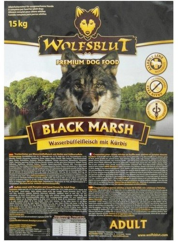 Wolfsblut Dog Food Adult Black Marsh Water Buffalo with Pumpkin 0.5kg