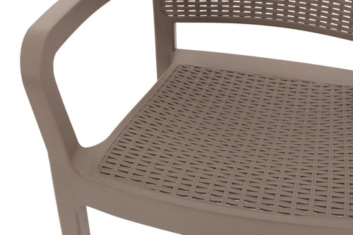 Outdoor Chair SAMANNA, cappuccino