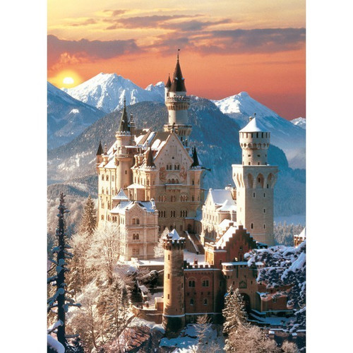 Clementoni Jigsaw Puzzle HQ Collection Neuschwanstein Castle 1500pcs 14+