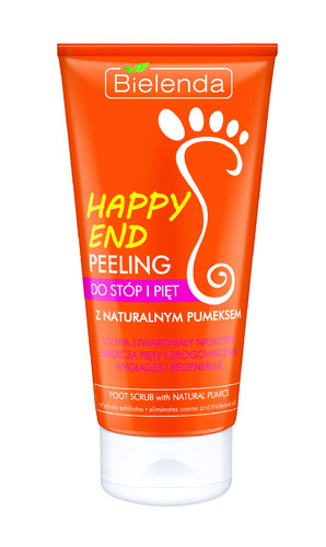 Bielenda Happy End Foot Scrub with Natural Pumice 125ml