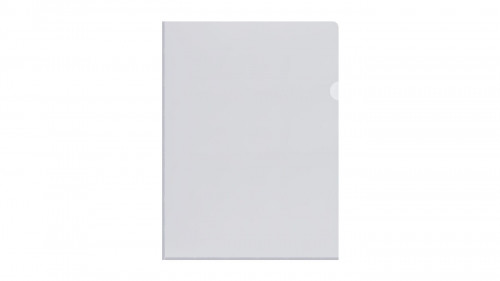 Hard PVC Pocket A4 L, transparent, 25pcs