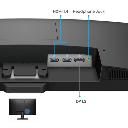 BenQ 23.8" Monitor GW2490 LED 5ms IPS 100Hz HDMI