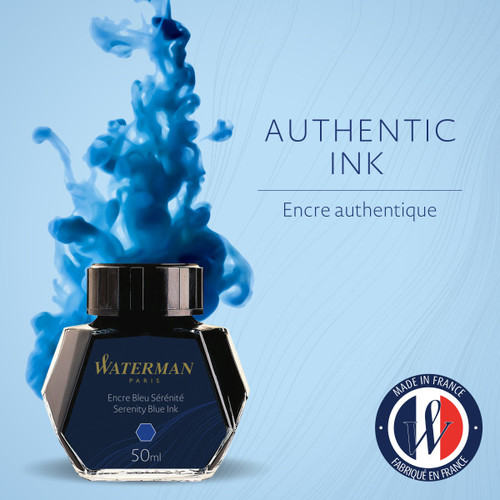 Waterman Ink Bottle 50ml, blue