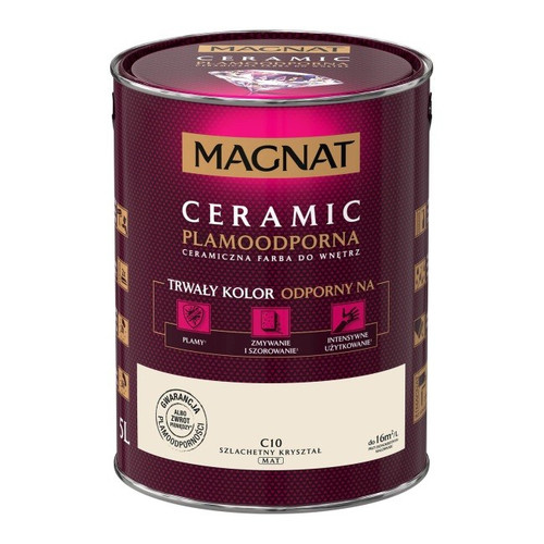 Magnat Ceramic Interior Ceramic Paint Stain-resistant 5l, noble crystal