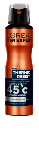 L'Oreal Men Anti-Perspirant Deodorant Spray Thermic Resist 150ml