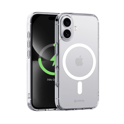 CRONG Phone Case iPhone 16 MagSafe Clear MAG Cover