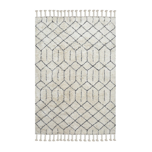 Tufted Rug 120 x 170 cm, white