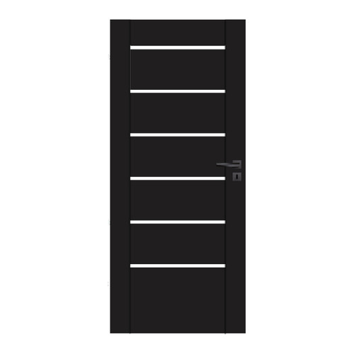 Stira Internal Door Toreno 70, left, premium black