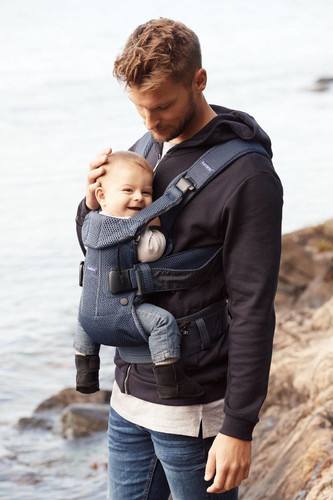 BABYBJÖRN - Baby Carrier ONE AIR, Navy Blue 0-36m