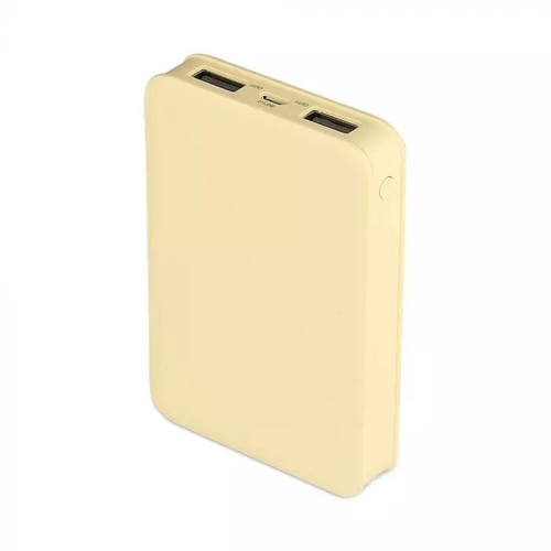 V-TAC Power Bank 5000 mAh 2.0/2.1A yellow