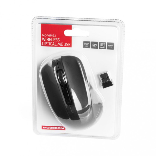 Modecom Wireless Optical Mouse WM9.1, black