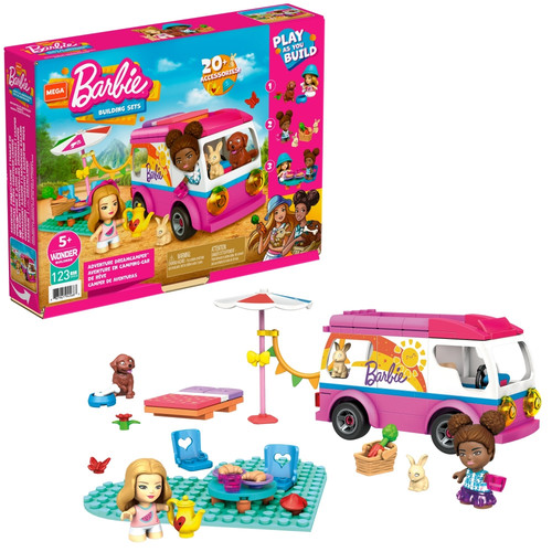 Mega Construx™ Barbie® Adventure DreamCamper™ Blocks 5+