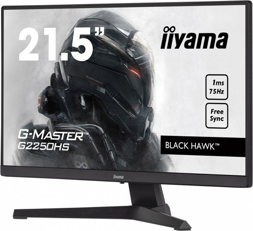 IIyama 21.5" Gaming Monitor G-MASTER G2250HS-B1 1ms DMI DP FSync 2x2W VA