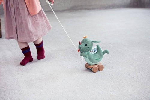 LILLIPUTIENS Pull Along Cuddle Dragon Joe 12m+